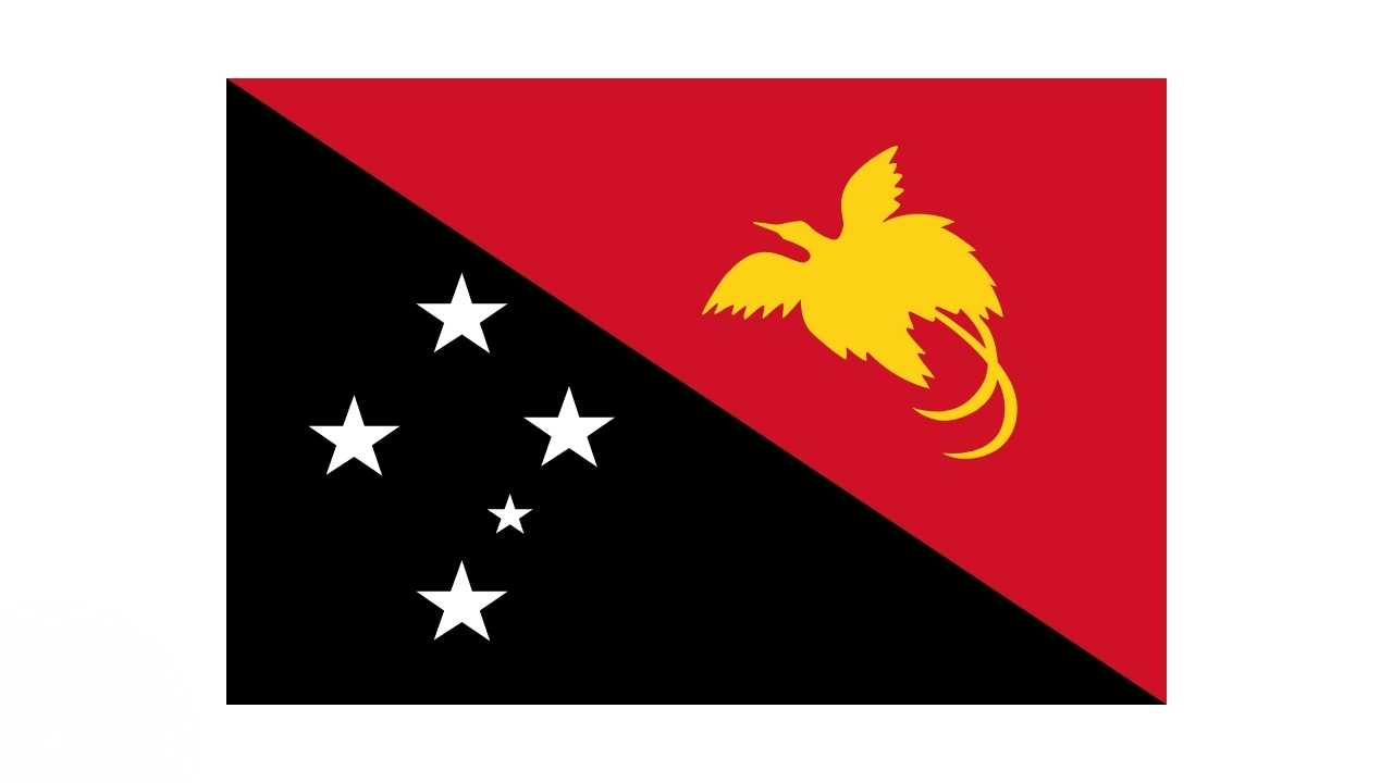 Papua Ny Guinea flag