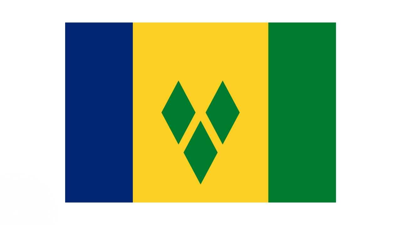 Saint Vincent og Grenadinerne flag